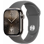 Умные часы Apple Watch Series 10 46 мм, S/M 130-200 мм, Titanium Case GPS+Cellular, Gray