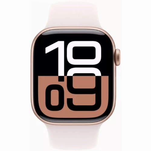 Умные часы Apple Watch Series 10 42 мм, S/M 130-200 мм, Aluminium Case GPS, Rose Gold