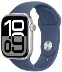 Умные часы Apple Watch Series 10 42 мм, M/L 140-245 мм, Aluminium Case GPS, Silver