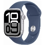 Умные часы Apple Watch Series 10 46 мм, S/M 130-200 мм, Aluminium Case GPS, Silver