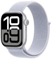 Умные часы Apple Watch Series 10 42 мм, Aluminium Case GPS, Sport Loop, Silver