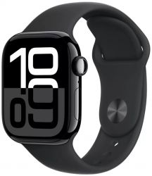 Умные часы Apple Watch Series 10 42 мм, M/L 140-245 мм, Aluminium Case GPS, Jet Black