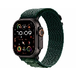 Apple Watch Ultra 2 (2024) GPS + Cellular 49 мм Black Titanium Case with Dark Green Alpine Loop Medium
