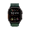 Apple Watch Ultra 2 (2024) GPS + Cellular 49 мм Black Titanium Case with Dark Green Alpine Loop Medium