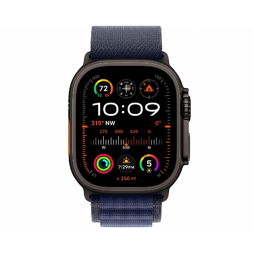 Apple Watch Ultra 2 (2024) GPS + Cellular 49 мм Black Titanium Case with Navy Alpine Loop Large