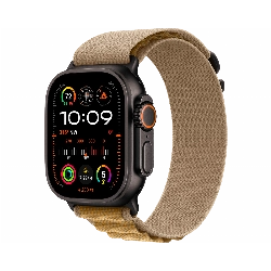 Apple Watch Ultra 2 (2024) GPS + Cellular 49 мм Black Titanium Case with Tan Alpine Loop Large