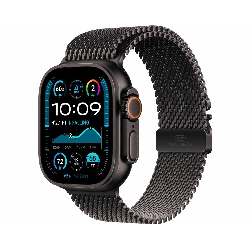 Apple Watch Ultra 2 (2024) GPS + Cellular 49 мм Black Titanium Case with Black Titan Milanese Loop