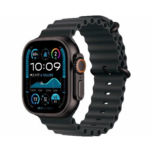 Apple Watch Ultra 2 (2024) GPS + Cellular 49 мм Black Titanium Case with Black Ocean Band Small