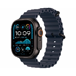 Apple Watch Ultra 2 (2024) GPS + Cellular 49 мм Black Titanium Case with Navy Ocean Band 