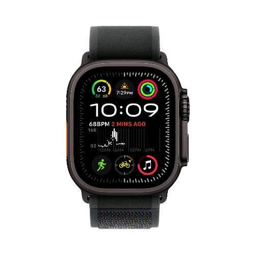 Apple Watch Ultra 2 (2024) GPS + Cellular 49 мм Black Titanium Case with Black Trail Loop Large