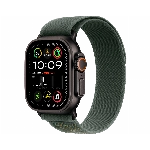 Apple Watch Ultra 2 (2024) GPS + Cellular 49 мм Black Titanium Case with Green Trail Loop Small
