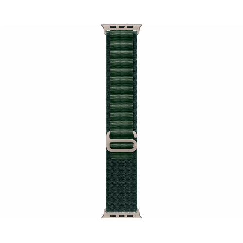 Apple Watch Ultra 2 (2024) GPS + Cellular 49 mm Natural Titanium Case with Dark Green Alpine Loop Small