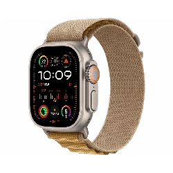 Apple Watch Ultra 2 (2024) GPS + Cellular 49 mm Natural Titanium Case with Tan Alpine Loop Large