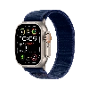 Apple Watch Ultra 2 (2024) GPS + Cellular 49 мм Natural Titanium Case with Blue Trail Loop Small