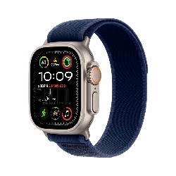 Apple Watch Ultra 2 (2024) GPS + Cellular 49 мм Natural Titanium Case with Blue Trail Loop Large