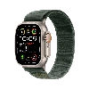 Apple Watch Ultra 2 (2024) GPS + Cellular 49 мм Natural Titanium Case with Green Trail Loop Large