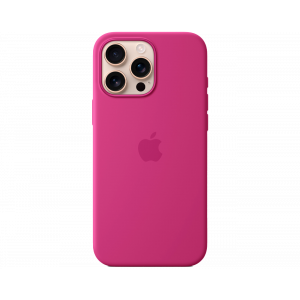 Чехол iPhone 16 Pro Silicon Case Fuchsia