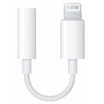 Переходник Apple Lightning - mini jack 3.5, белый