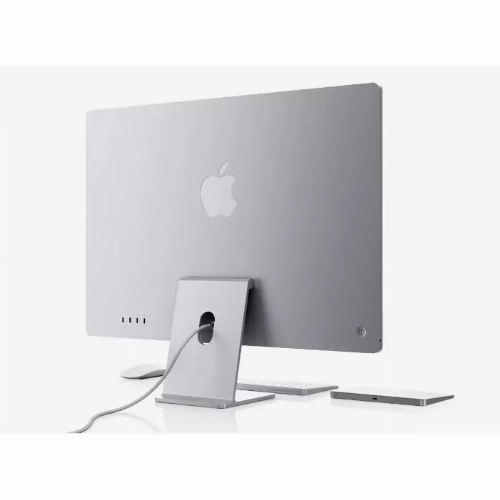 Моноблок Apple iMac 24" 2021 (MGPD3X/A), 8/512 ГБ, серебристый