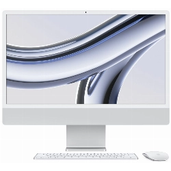 Моноблок Apple iMac 24 M3 8/256ГБ (MQR93), серебристый
