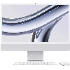 Моноблок Apple iMac 24" 2023 (MQRJ3ZS/A), 8/256 ГБ, серебристый