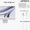 Моноблок Apple iMac 24" 2023 (MQRJ3ZS/A), 8/256 ГБ, серебристый