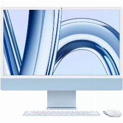 Моноблок Apple iMac 24" 2023 (MQRR3B/A), 8/512 ГБ, голубой