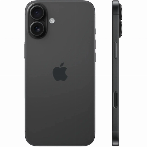 Смартфон Apple iPhone 16 Plus 256 GB, Dual SIM (nano SIM+eSIM), Black