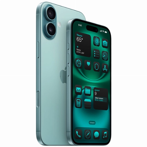 Смартфон Apple iPhone 16 Plus 128 GB, Dual SIM (nano SIM+eSIM), Teal