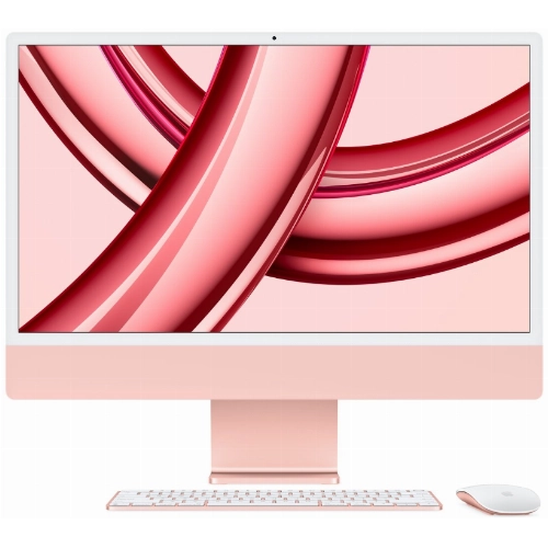 Apple iMac 24" Retina 4,5K (MQRD3B/A), M3 (8C CPU, 8C GPU), 8 ГБ, 256 ГБ SSD, розовый