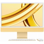 Apple iMac 24" Retina 4,5K (Z19F000DD), M3 (8C CPU, 10C GPU), 24 ГБ, 1 ТБ SSD, желтый