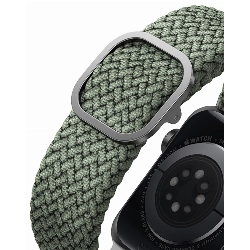 Ремешок Uniq Aspen для Apple Watch 45/44/42 мм, зеленый