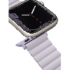 Ремешок Uniq Revix для Apple Watch 41/40/38 мм, фиолетовый/белый