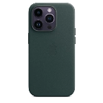 iPhone 14 Pro Leather Case Forest Green (MPPH3)