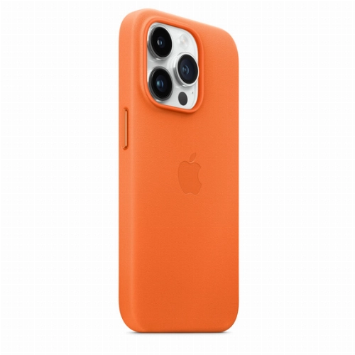 iPhone 14 Pro Leather Case Orange (MPPL3)