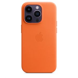 iPhone 14 Pro Leather Case Orange (MPPL3)