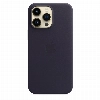 iPhone 14 Pro Max Leather Case Ink (MPPP3)