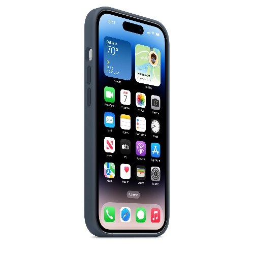 iPhone 14 Pro Silicon Case Storm Blue (MPTF3)