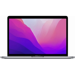 Apple MacBook Pro 13" MNEJ3 (M2, 8C CPU/10C GPU, 2022), 8 ГБ, 512 ГБ SSD, серый космос