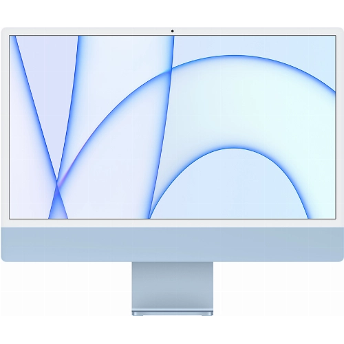 Apple iMac 24" Retina 4,5K (MGPK3), M1 (8C CPU, 8C GPU), 8 ГБ, 256 ГБ SSD, синий