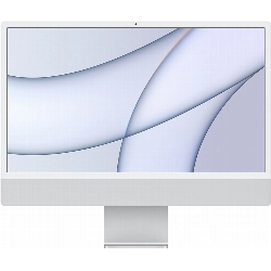 Apple iMac 24" Retina 4,5K (Z12R003QD), M1 (8C CPU, 8C GPU), 16 ГБ, 2048 ГБ SSD, серебристый