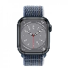 Умные часы Apple Watch Series 8 41 мм Midnight Aluminium Case with Storm Blue Sport Loop