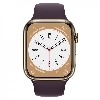 Умные часы Apple Watch Series 8 45 мм Gold Stainless Steel with Elderberry Sport Band