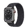 Умные часы Apple Watch Series 8 41 мм Graphite Stainless Steel Case with Midnight Braided Solo Loop