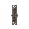 Умные часы Apple Watch Series 8 41 мм Starlight Aluminium Case with Olive Grey/Black NIKE Sport Band, размер M/L