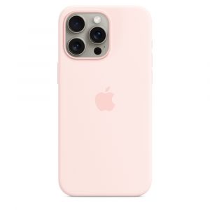 Чехол 15 Pro Max Silicon Case Light Pink