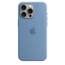 Чехол 15 Pro Max Silicon Case Storm Winter Blue