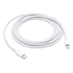 Кабель Apple USB Type-C - Lightning 2 м, белый