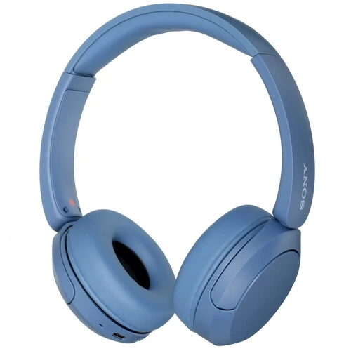 Sony Наушники беспроводные с микрофоном Sony WH-CH520, синий