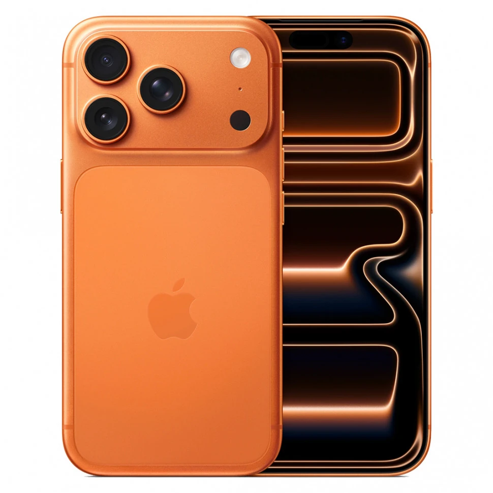 Смартфон Apple iPhone 17 Pro 512GB, Cosmic Orange (оранжевый), Dual: nano SIM   eSIM